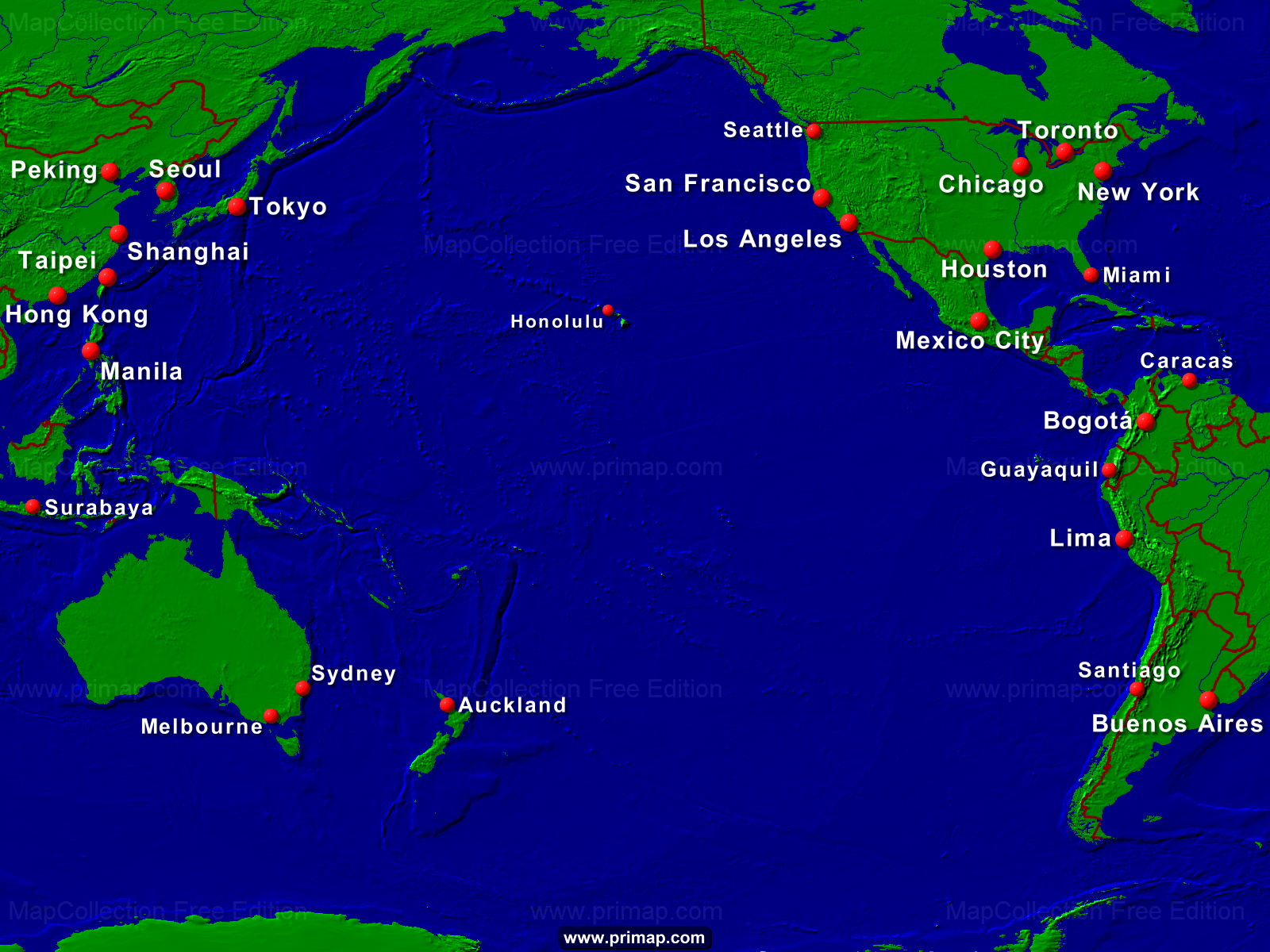primap Marine charts